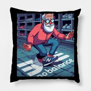 No balance retro Pillow