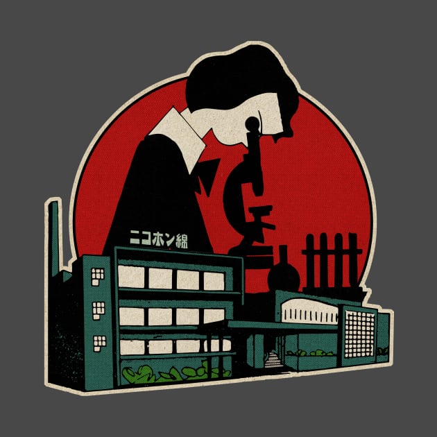 Vintage Lady Scientist by Kujo Vintage