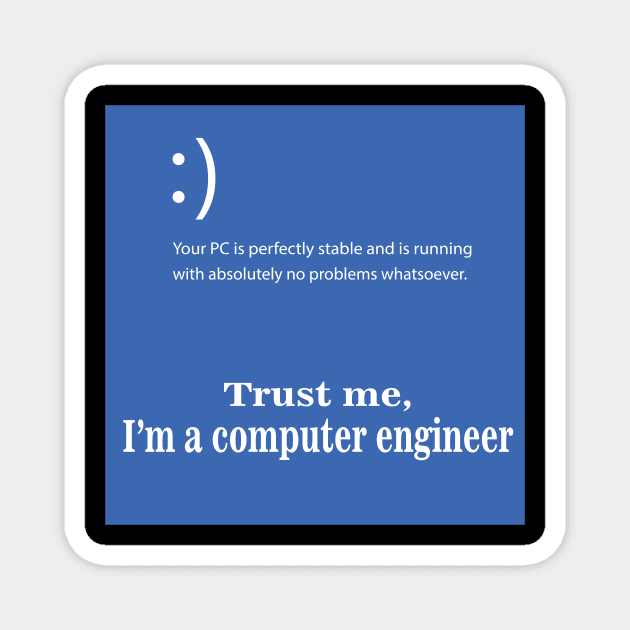 computer engineer, software engineering Magnet by PrisDesign99