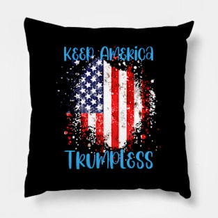 Keep America Trumpless ny -Trump Pillow