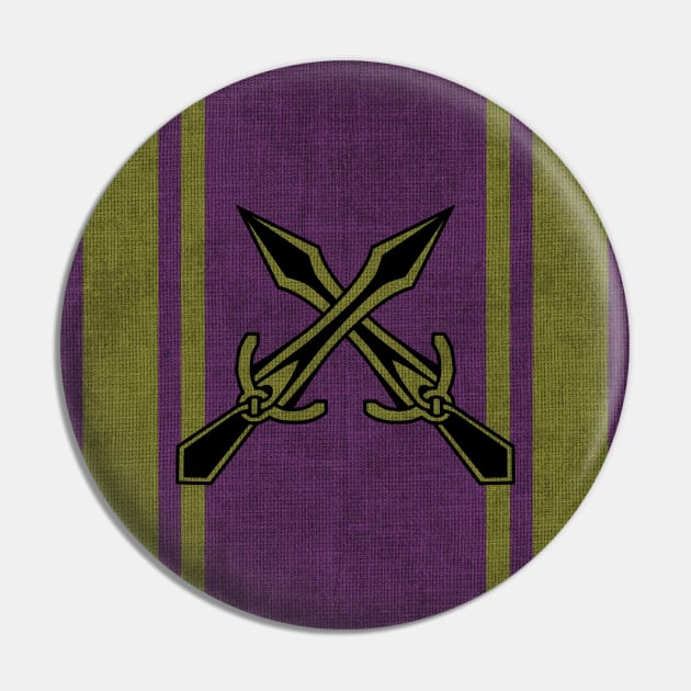 TES Tapestry 13 - Flag of Riften Pin by Cleobule