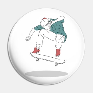 FREESTYLE SKATEBOARD Pin