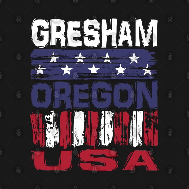 Gresham Orgeon USA T-Shirt by Nerd_art