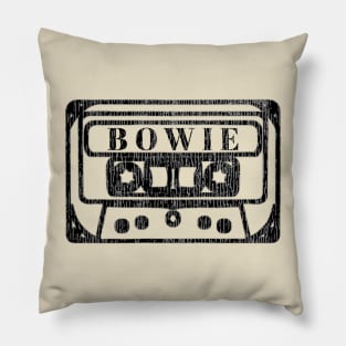 Mr. Bowie cassette Pillow