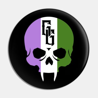 Genderqueer Pride Gehenna Pin