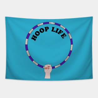 Hoop life hula hooping Tapestry