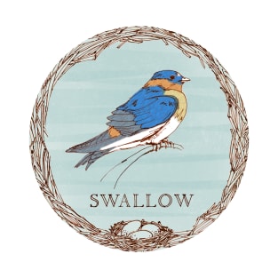 For the Birds - Swallow T-Shirt