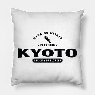 Kyoto Blossom Elegance - The City of Flowers Pillow