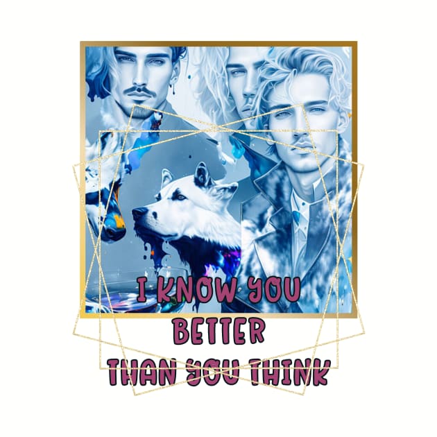 I know you better than you think (3 rock stars and dog) by PersianFMts