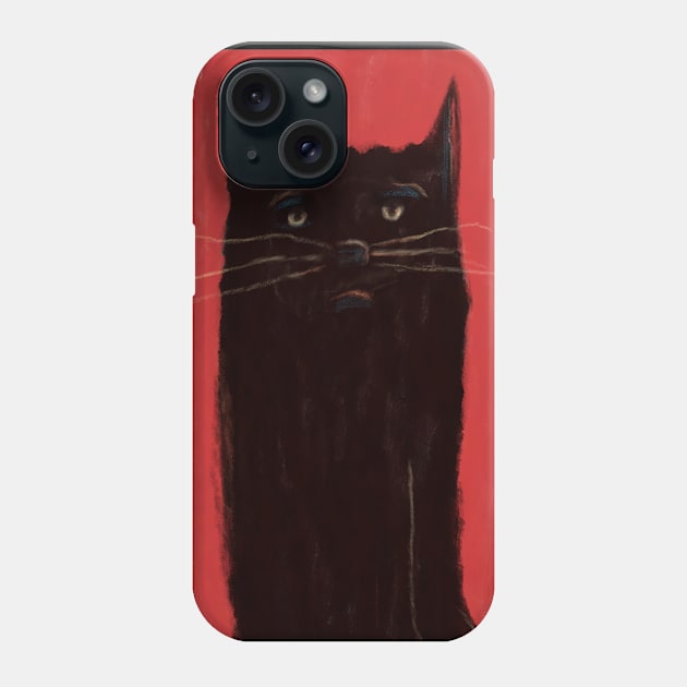 Sid the Cat Phone Case by charliepadgett