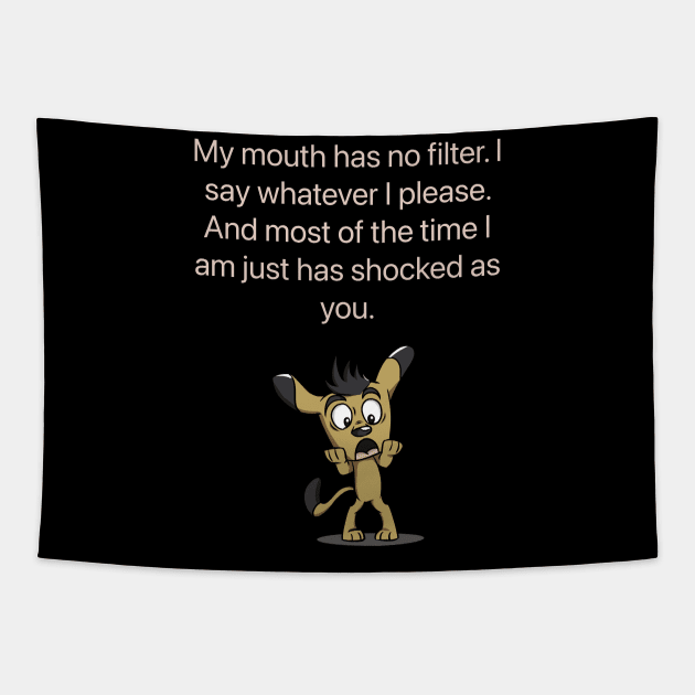 My mouth. Tapestry by Kidsx6