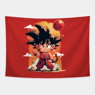 kid goku Tapestry