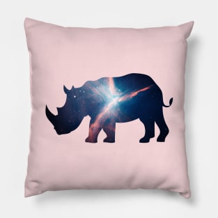 Strong Rhino Among Us Pillow