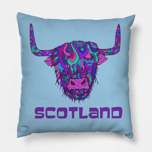 Highland Cow - Scotland Pillow