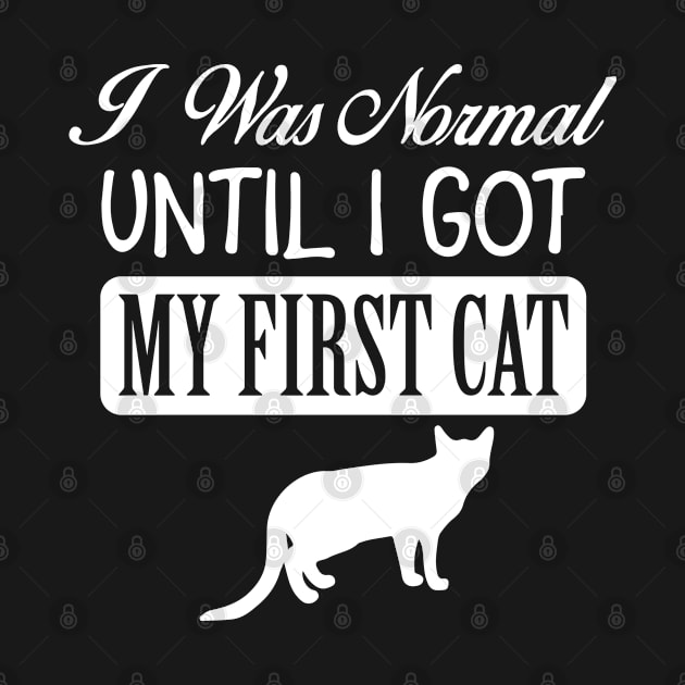 I Was Normal Until I Got My First Cat by pako-valor