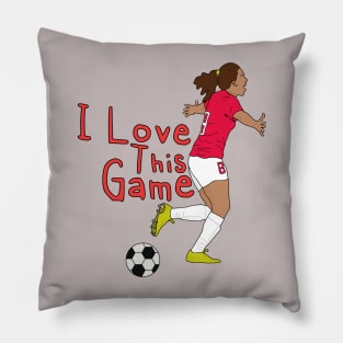 I Love This Game Pillow