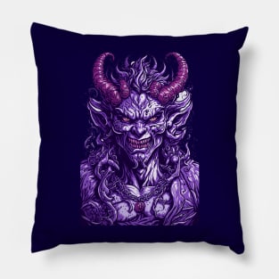 Malevolent Monarch: Embrace the Darkness Pillow