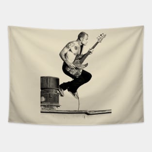 flea bass Tapestry