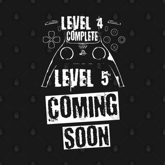 Level 4 Complete, white theme by Nana On Here