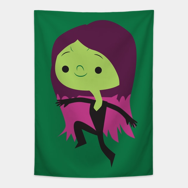 Gamora Tapestry by Fall Down Tree