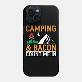 Camping Mountains Phone Case