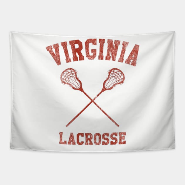 Virginia Lacrosse Tapestry by Pablo_jkson