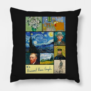 It’s Vincent Van Gogh Collection - Art Pillow