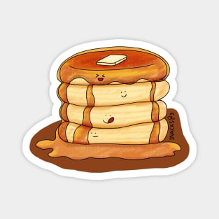 Stack up the pancakes Magnet