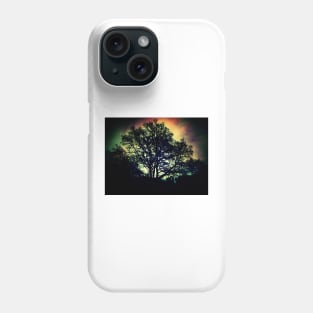 Kaleidoscope SKY and LONE TREE Phone Case