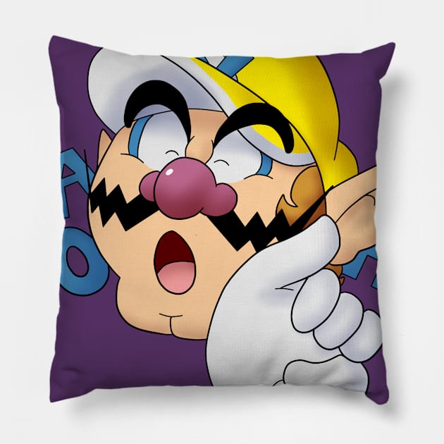 Noble Wahman's Laugh Pillow by duskcrystal