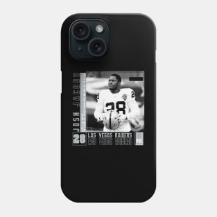 Josh Jacobs Paper Poster Phone Case