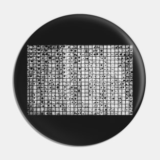 Black and White Foamy Bubbles Background Pin
