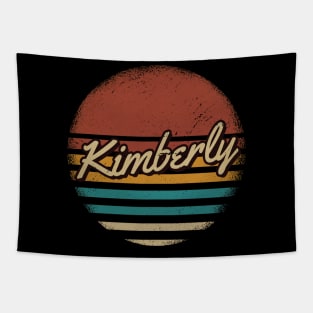 Kimberly Vintage Text Tapestry