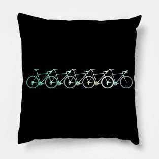 road bike biker race bike cycling cyclist bicycle gift Pillow