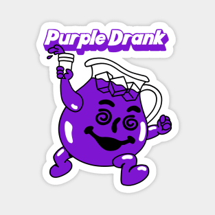 Purple Drank Man Magnet