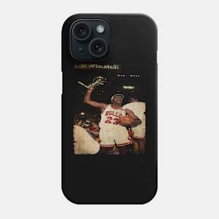 Michael Jordan Championship Vintage Phone Case