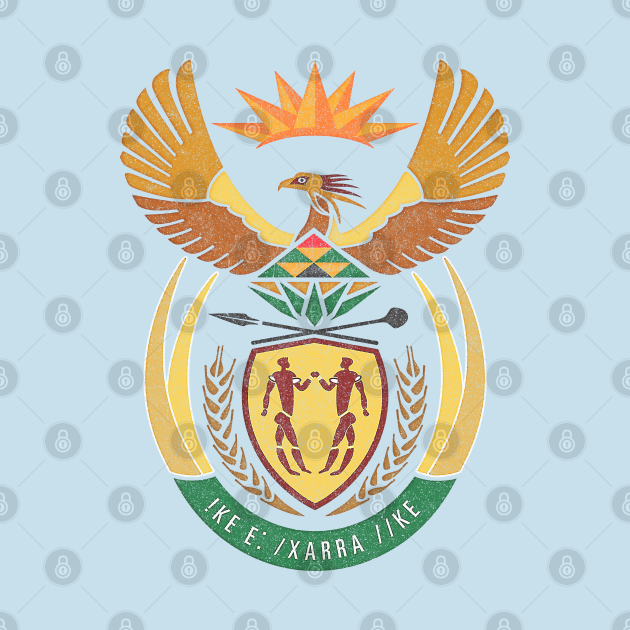 Faded-Style Coat Of Arms / South Africa - South Africa - Tapice ...