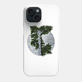 Sentinel Tree from Alamo Sq. Park San Francisco CA Phone Case