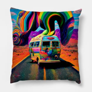 Psychedelic Journeys of the Third Order Pillow