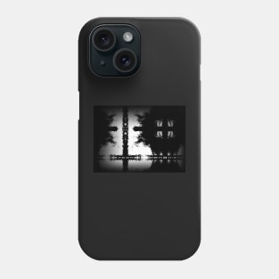 Black And White Cross Composition Phone Case