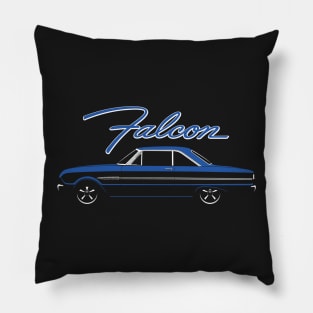 Blue 63 Falcon Sprint Pillow