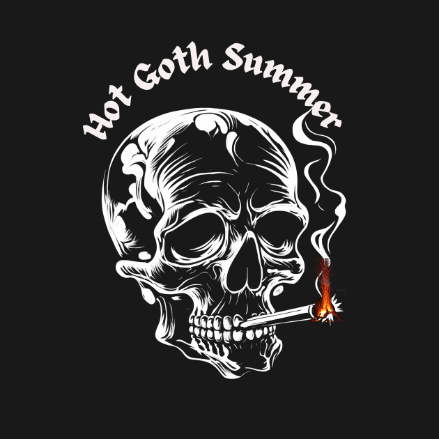 Hot Goth Summer by MckinleyArt