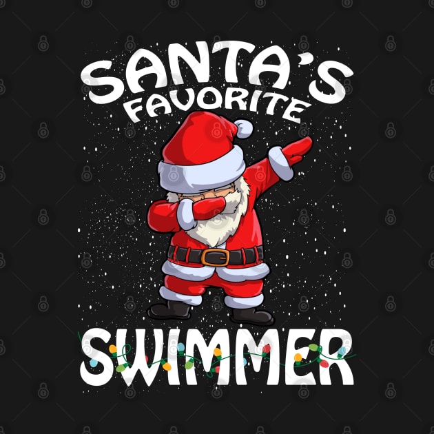 Santas Favorite Swimmer Christmas by intelus