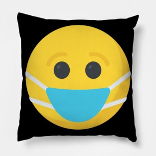 Smiley Face Mask Pillow