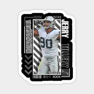 Jerry Tillery Paper Poster Version 10 Magnet