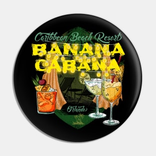 Banana Cabana Caribbean Beach Resort Orlando Pool Bar Pin