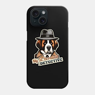 St. Bernard Detective Phone Case