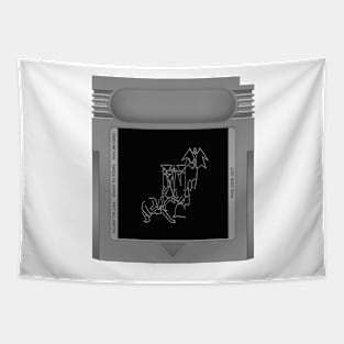 Garden of Delete Game Cartridge Tapestry