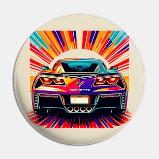 Chevrolet Corvette Pin