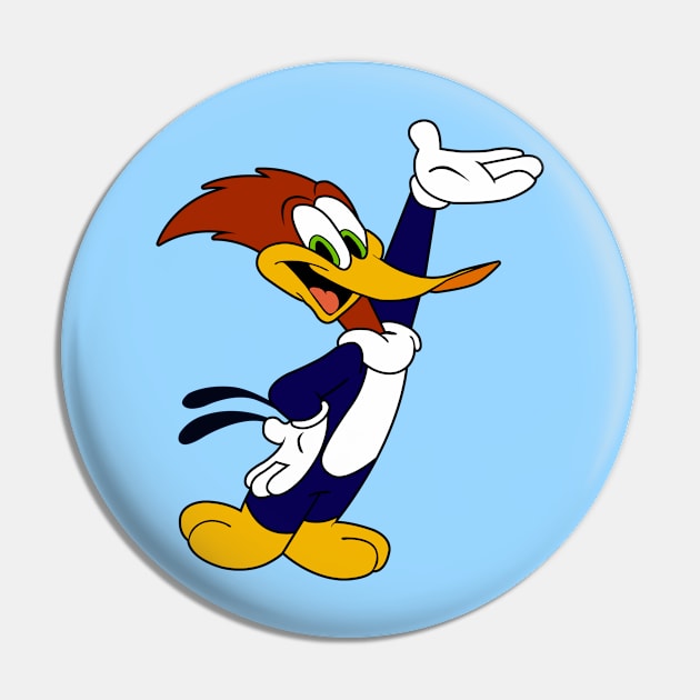 Woody Woodpecker Retro Pin by LuisP96